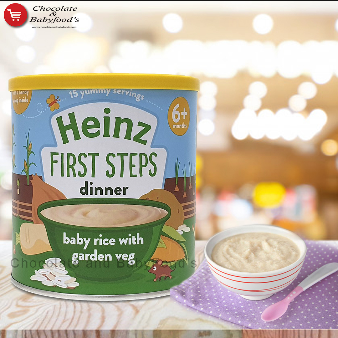 Heinz First Steps Baby Rice with Garden Veg 6+months 200G