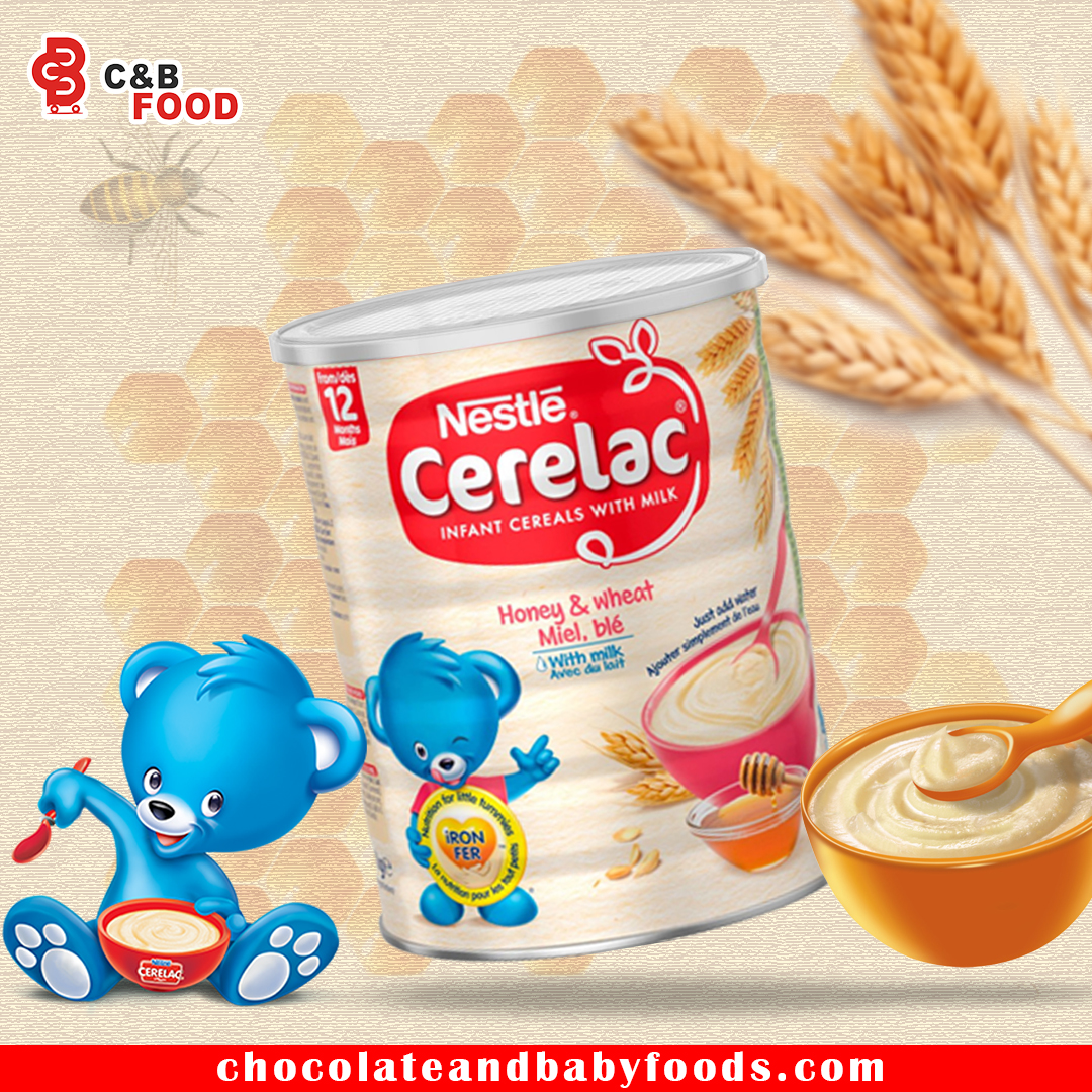 Nestle cerelac honey & wheat with Milk 400gm