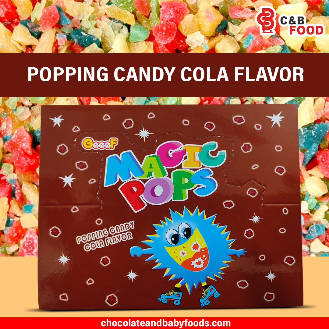 Magic Pops Popping Candy Cola Flavor 40pack 220G