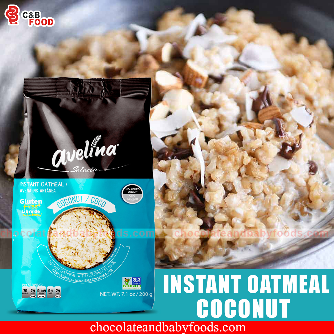 Avelina Instant Oatmeal with Coconut 200G