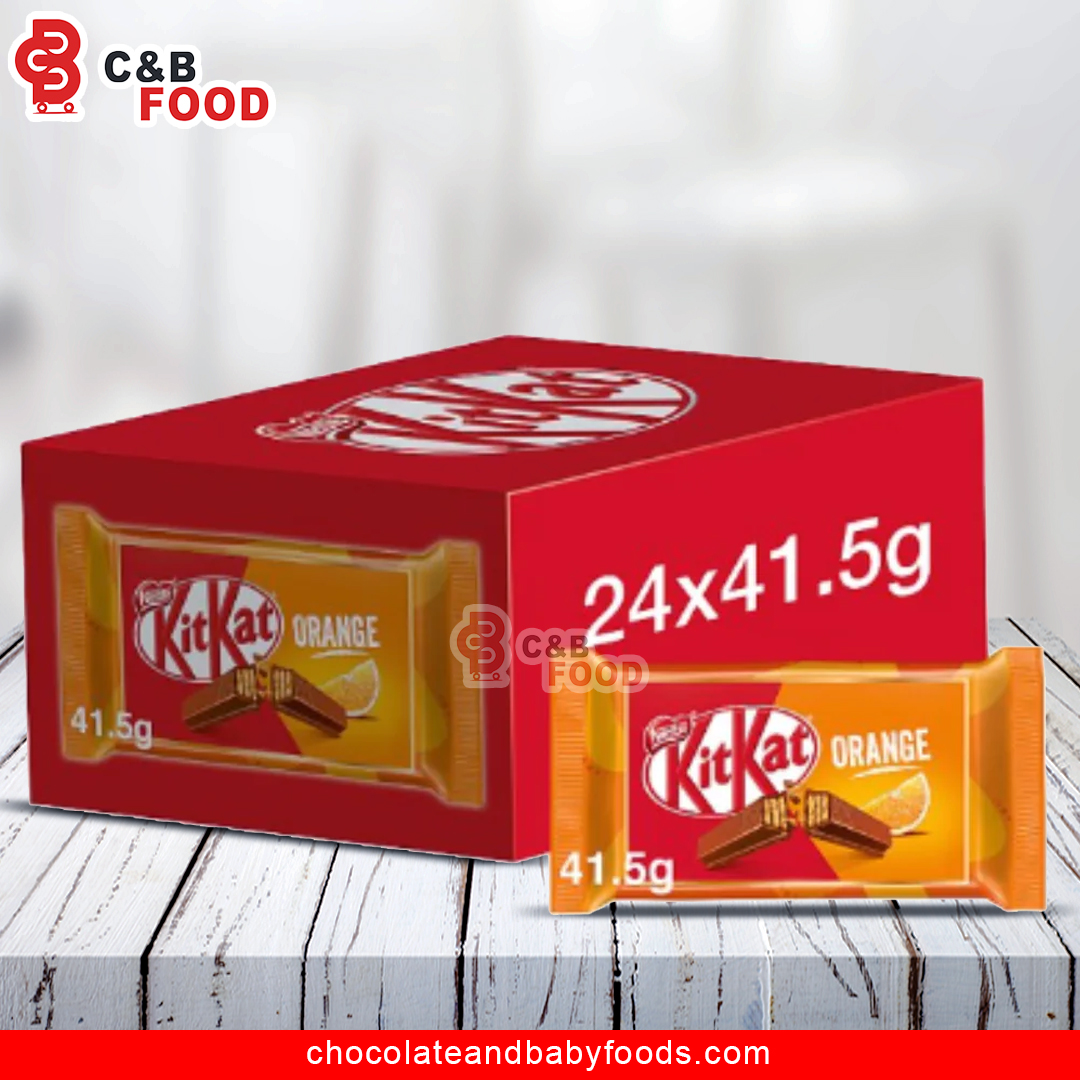 KitKat Orange 4 Fingers 24pc's Box