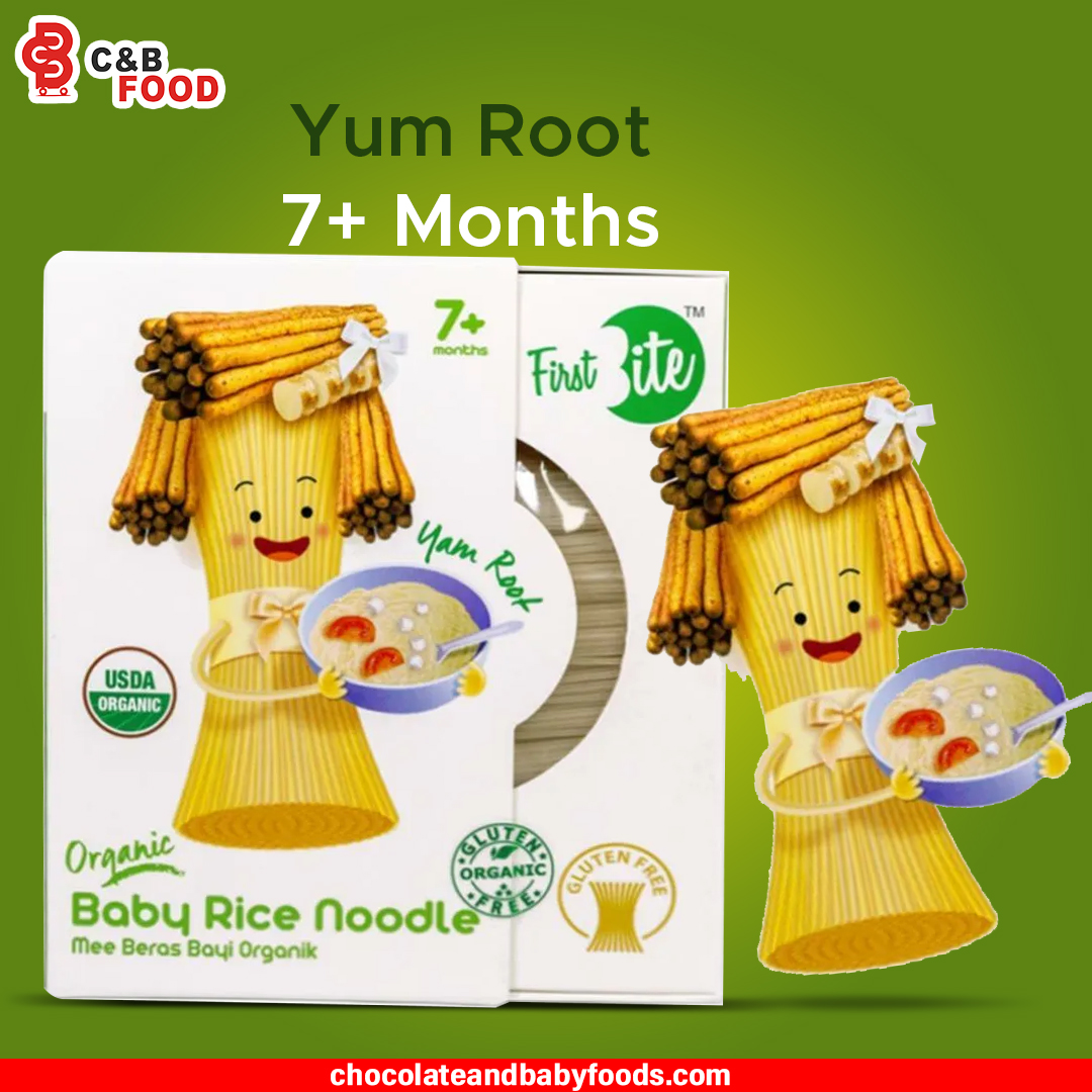 First Bite Yam Root Organic Baby Rice Noodle (7+months) 180G