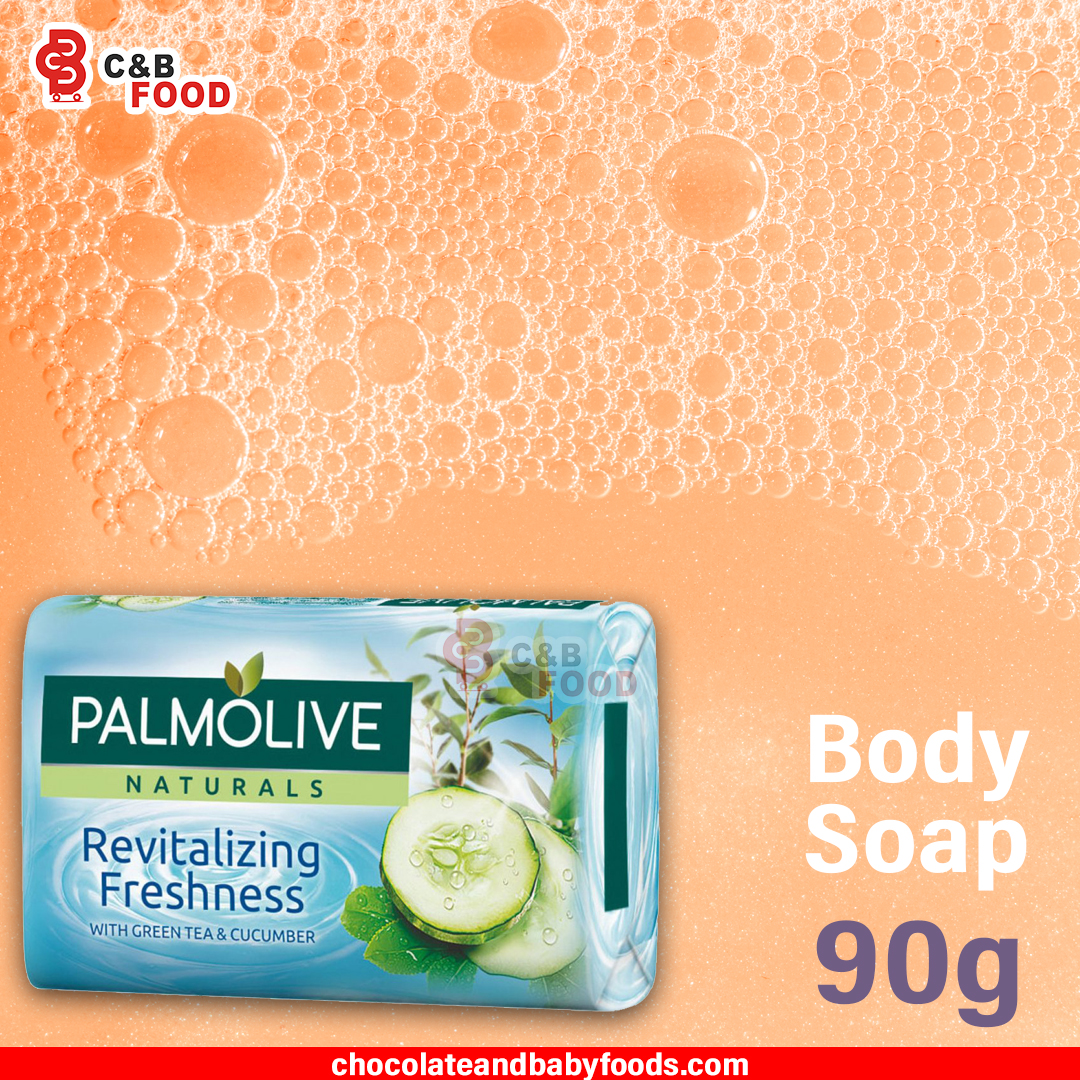 Palmolive Naturals Revitalizing Freshness with Green Tea & Cucumber Soap 90G