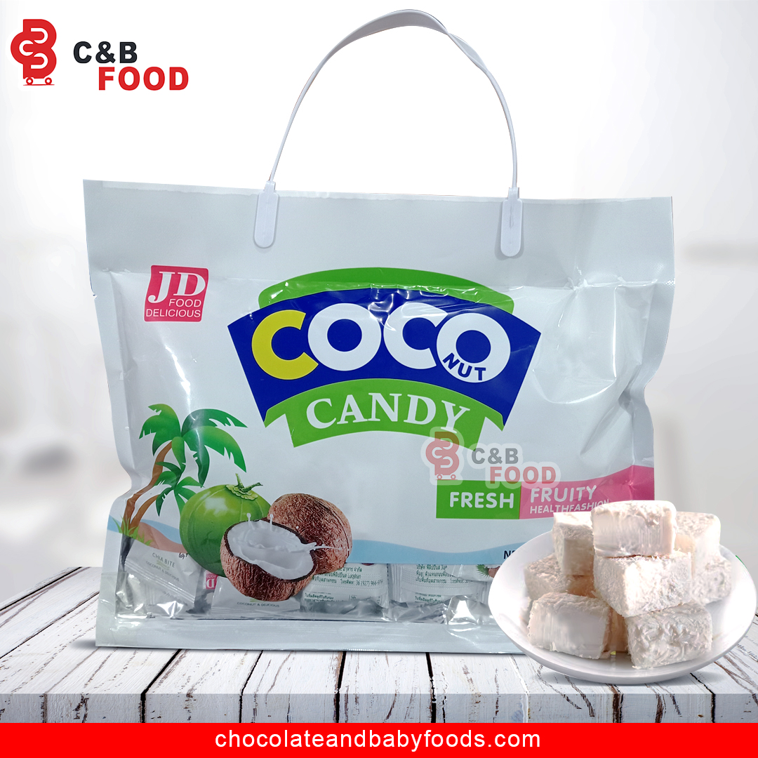 JD Food Delicious Coconut Candy 360G