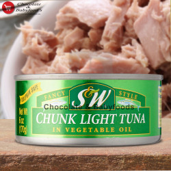 SW Chunk Light Tuna In Vegetable Oil 170g
