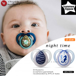 Tommee Tippee Night Time Orthodontic 0-6m