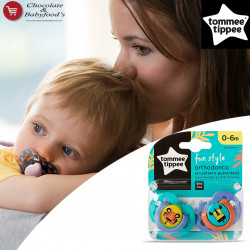 Tommee Tippee Fun Style Orthodontic Soother 0-6m