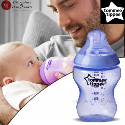 Tommee Tippee Ass Color Closer to Nature Bottles.0m+