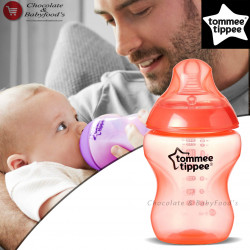 Tommee Tippee Orange Color Closer to Nature Bottles.0m+