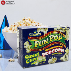 Crown Fun Pop Sweet Corn Popcorn 297G