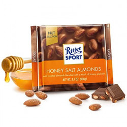 Ritter Sport Honey Salted Almonds 100G