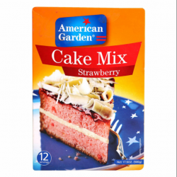 American Garden Cake Mix Strawberry 500gm
