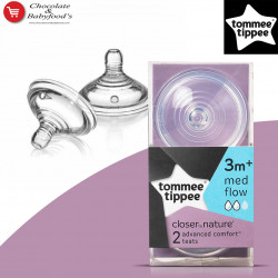 Tommee tippee closer to nature Teats 3 month+ Medium flow