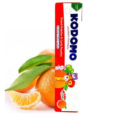 Kodomo Toothpaste Ultra Shield Xylitol Plus Orange Flavor Cream 40g
