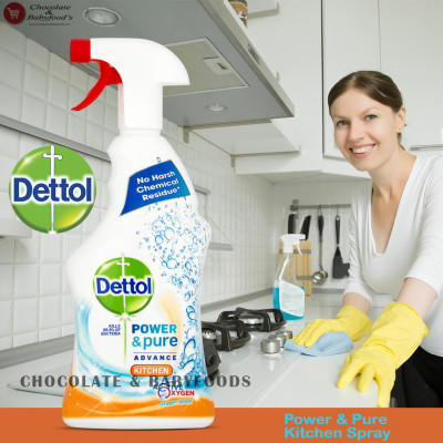 Dettol Power & Pure Kitchen Spray 1L