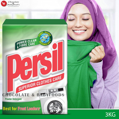 Persil Superior Clothes Care Powder Detergent 3kg