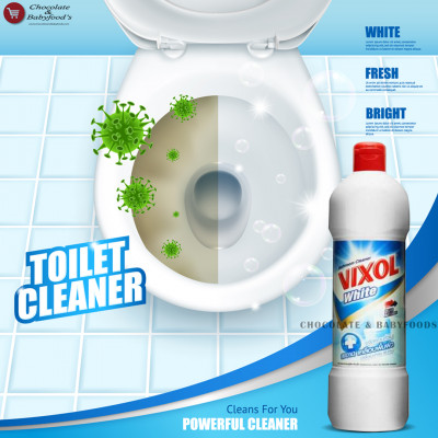 Bathroom Cleaner Vixol White 900ml