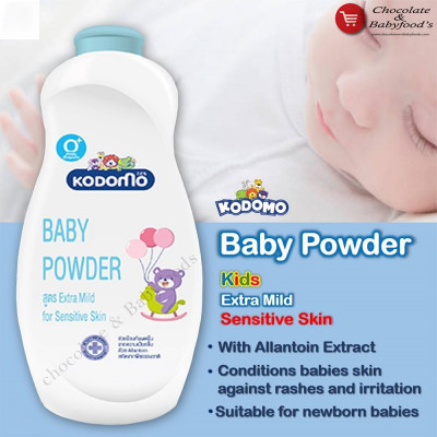 Kodomo Baby Powder Extra Mild Sensitive skin 400G