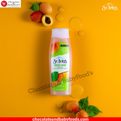 ST.Ives Fresh Skin Apricot Exfoliating Body Wash 400ml