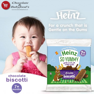 Heinz Chocolate Biscotti Snack (7+months) 60G