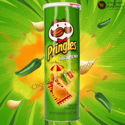 Pringles Jalapeno Chips 158g