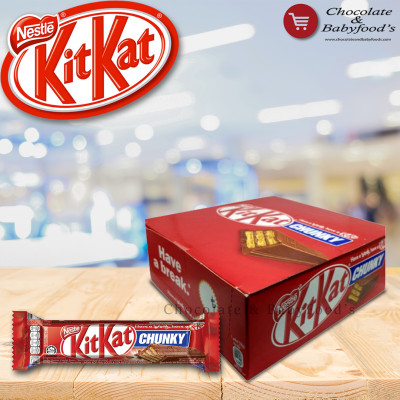 Kit Kat Chunky Chocolate Bar 12pcs Box 456G