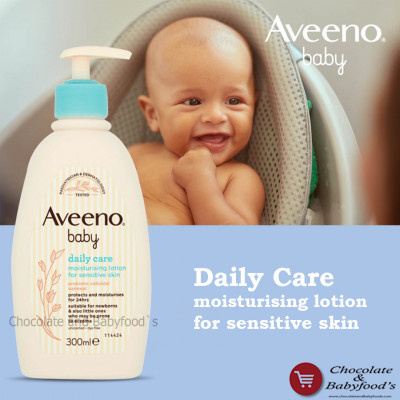 Aveeno Baby Daily Care Moisturising Lotion For Sensitive Skin 300ml