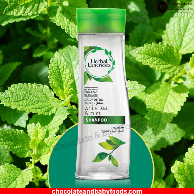 Herbal Essences Daily Detox Shine White Tea & Mint Shampoo  400ml