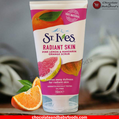 ST. Ives Radiant Skin Pink Lemon & Mandarin Orange Scrub 150ml