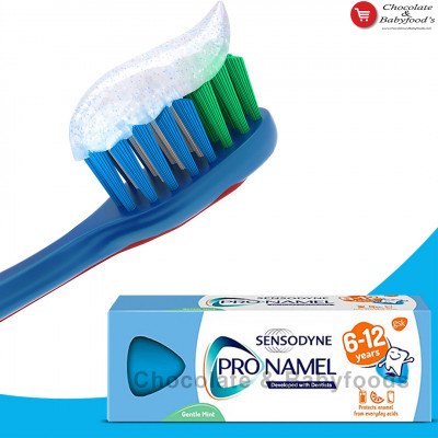 Sensodyne ProNamel Fluoride Toothpaste 6-12years