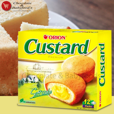 Orion Custard Premium Soft Cake 276G