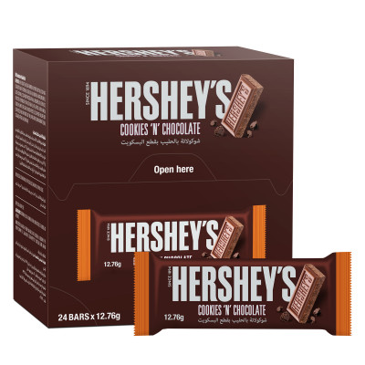 Hershey's cookies n chocolate 24pc's Box