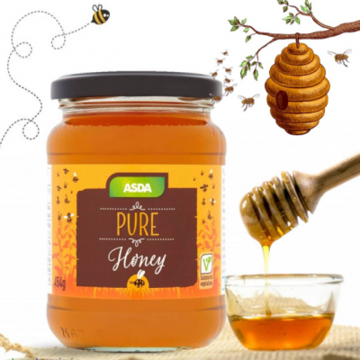 Asda Pure Honey 454gm