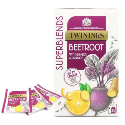 Twinings Superblends Beetroot with Ginger & Orange 40g