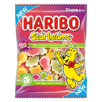 Haribo Star beams Gummy Candy 160gm