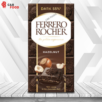 Ferrero Rocher Hazelnut Dark 55% 90g