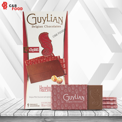 Guylian Belgian Chocolate Bar Hazelnut