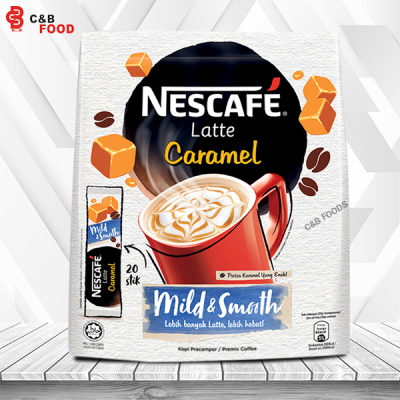 Nescafe Latte Caramel Mild & Smooth 20stik