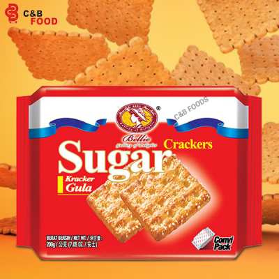 Bellie sugar Crackers 200gm