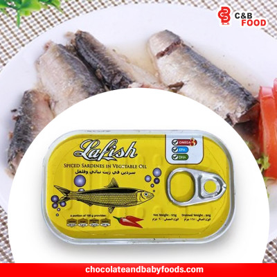 Lafish Spiced Sardines In Vegetable Oil 125G