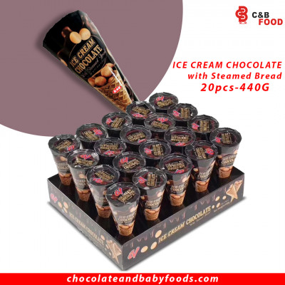 CV Ice Cream Chocolate with Steamed Bread 20pcs 440G