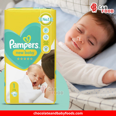 Pampers New Baby 1 50pcs (2-5kg)
