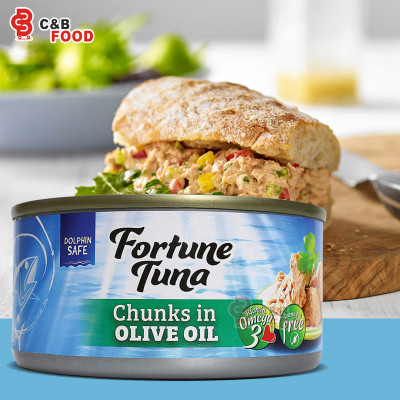 Fortuna Tuna Chunks in Olive Oil 185G
