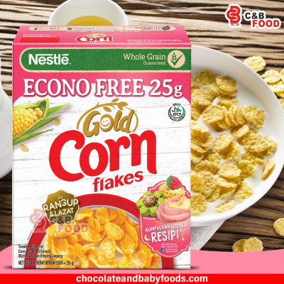 Nestle Whole Grain Econo Gold Cornflakes 500G + 25G Free
