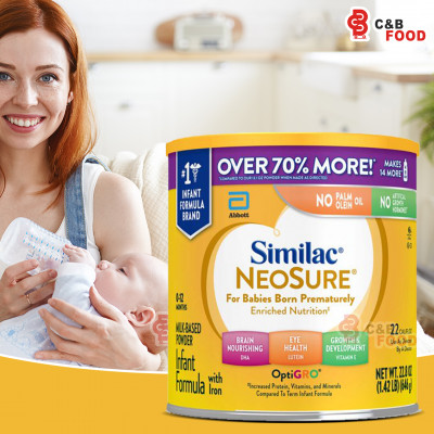 Similac Neo Sure Optigro Milk-based Powder Infant Formula with Iron 0-12mnths 646G