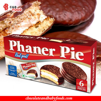 Phaner Pie Chocolate Pie with Marshmallow 6pcs 168G
