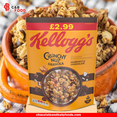 Kellogg's Crunchy Nut Granola Hazelnut & Chocolate with Wholegrain 380G
