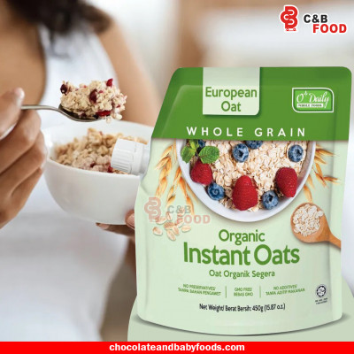 O'Daily Organic Instant Oats 450gm