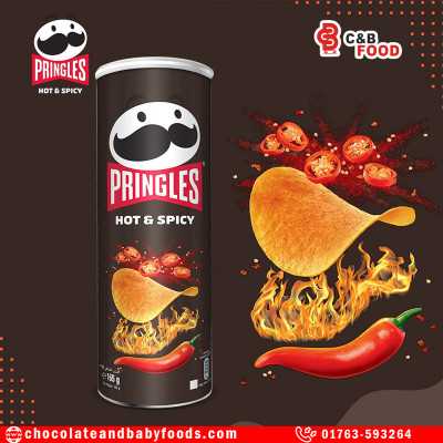 Pringles Perfect Flavor Hot & Spicy Chips 165G