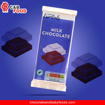 Essentials Milk Chocolate Bar 100G